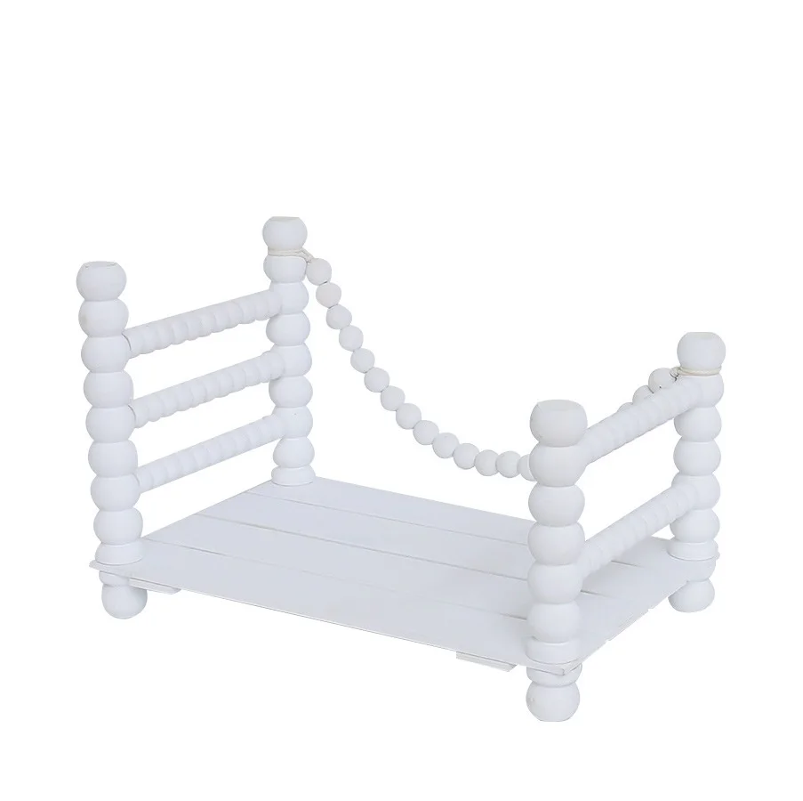 Newborn Photography Props Wood Bed Posing Sofa Photography Furniture Infants Photo Shooting Prop Accessories