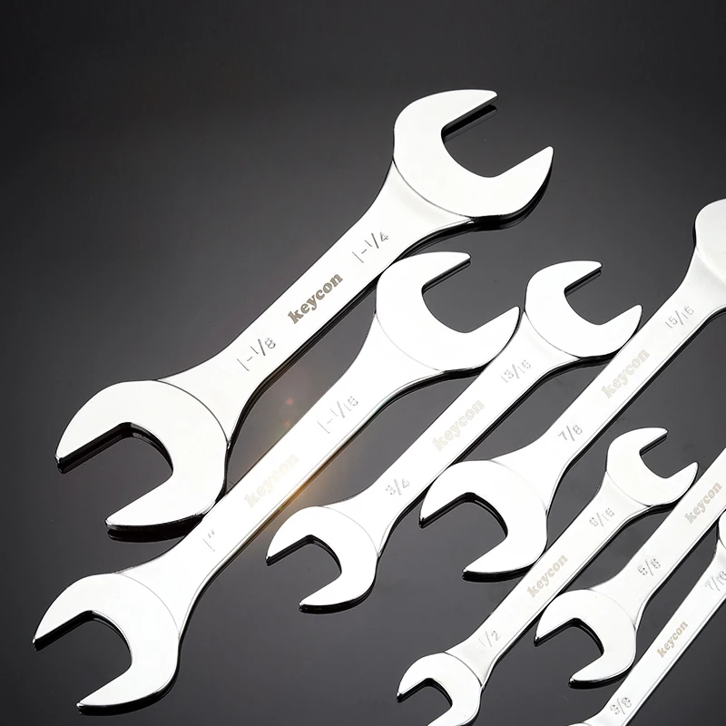 Набор универсальных гаечных ключей с открытым концом от 3/8 до 1-1/4 7 шт. 3 мм