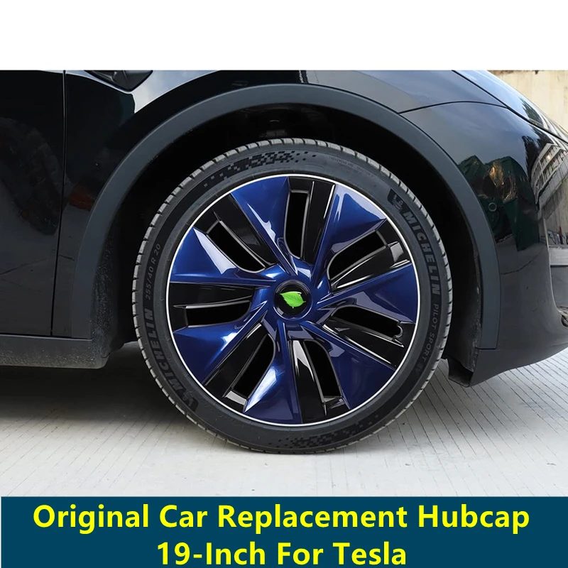 

Индивидуальные колпачки ступицы колеса для Tesla Model Y, 19 дюймов, оригинальная автомобильная сменная колпачок ступицы колеса 19 дюймов, 4 шт.