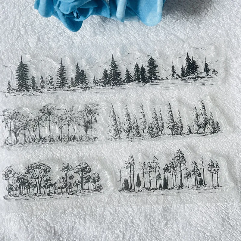 Прозрачный силиконовый штамп для скрапбукинга