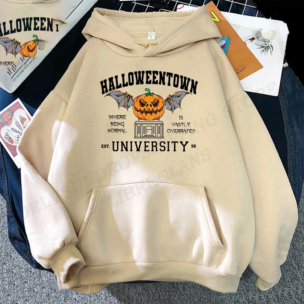 

Halloweeen Print Hoodie Men Fashion Students Hoodies Kids Hip Hop Hoodie Party Sweatshirts Boy Coats Women Sweats Men's Clothing