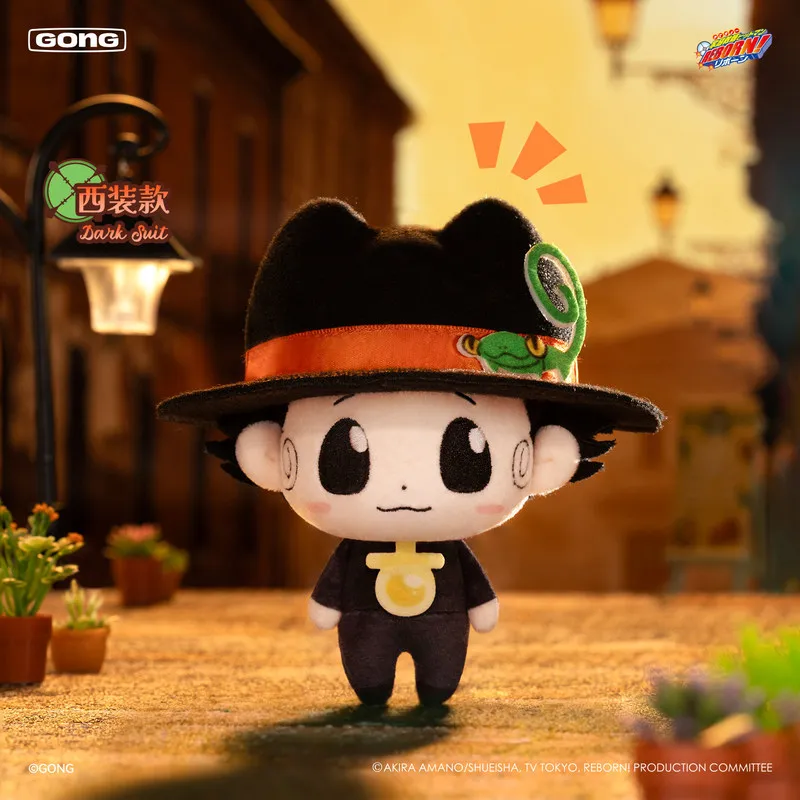 Фото Плюшевая игрушка-подвеска HITMAN REBORN, аниме-атрибутика, коллекционная фигурка в слепой коробке, милый декор для сумки, подарок для фанатов аниме №2