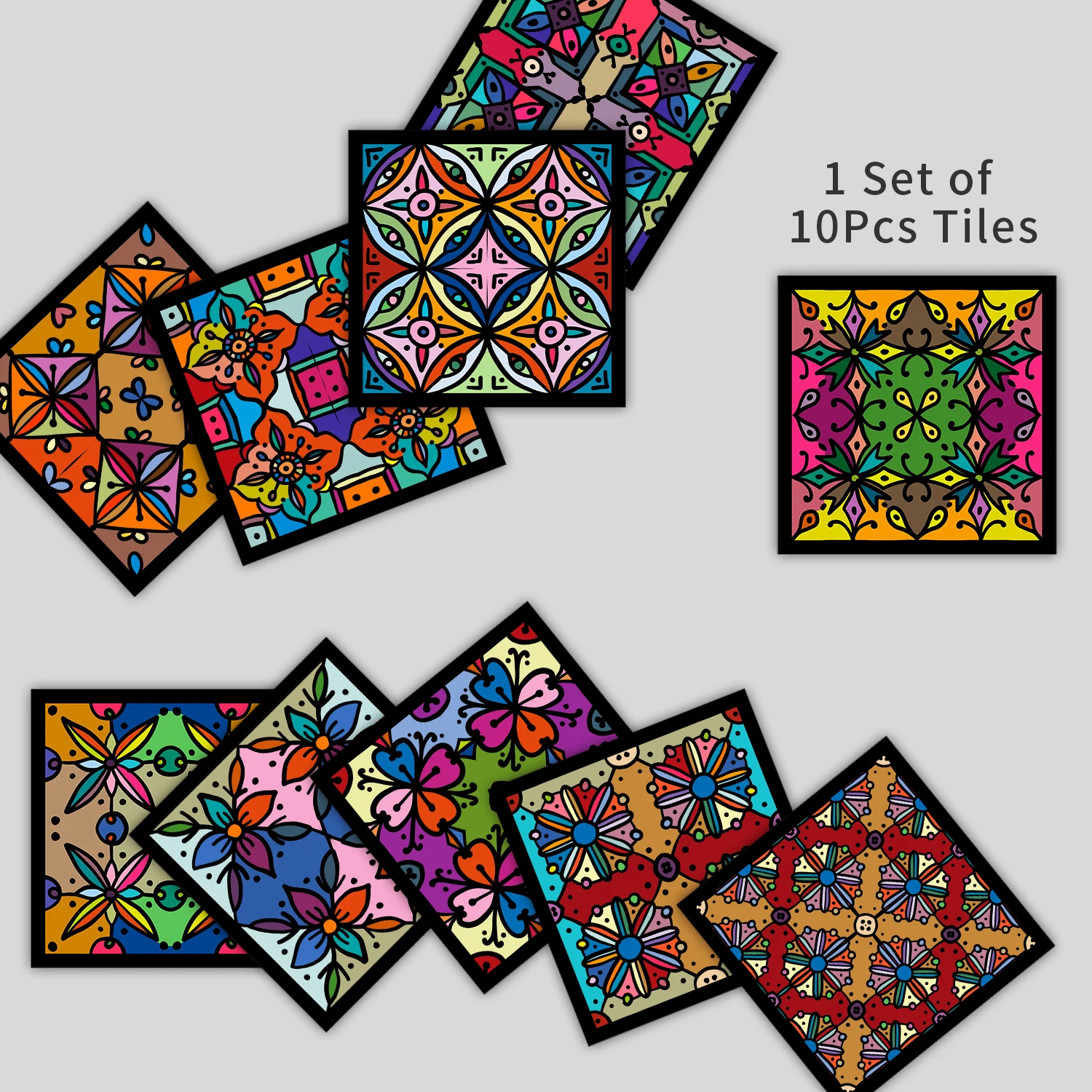 Прозрачные утолщенные настенные наклейки в европейском стиле самоклеящиеся