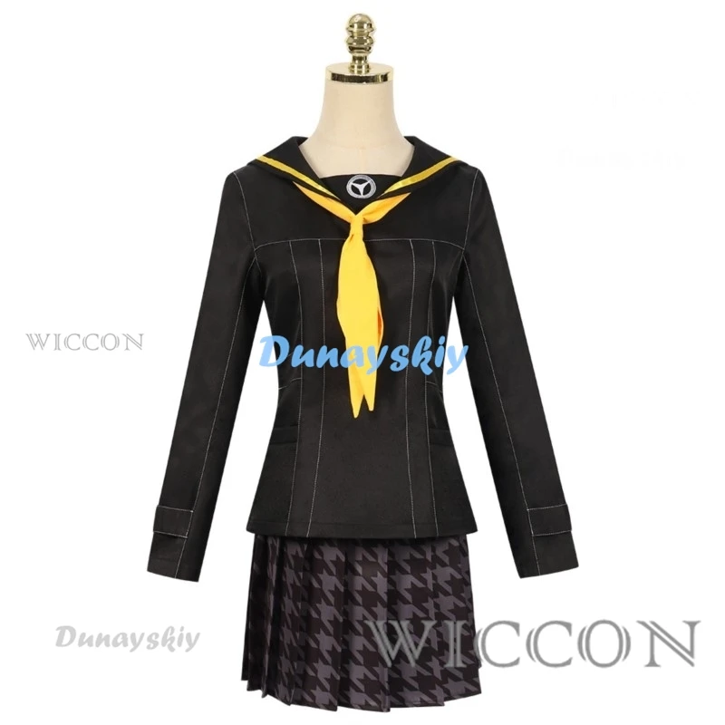 Парик для косплея из игры Kujikawa Rise Persona 4 униформа Golden JK Женский матросский костюм