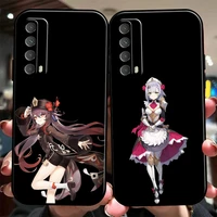 genshin impact project game phone case for huawei p smart z 2019 2021 p20 p20 lite pro p30 lite pro p40 p40 lite 5g coque