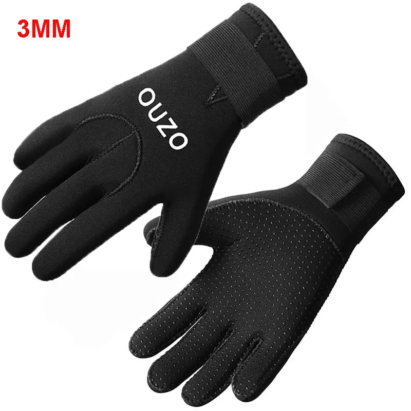 

3MM Neoprene Men Diving Gloves Keep Warm Snorkeling Equipment Adults Surfing Spearfishing Boating Swimming Scuba Diving Gloves