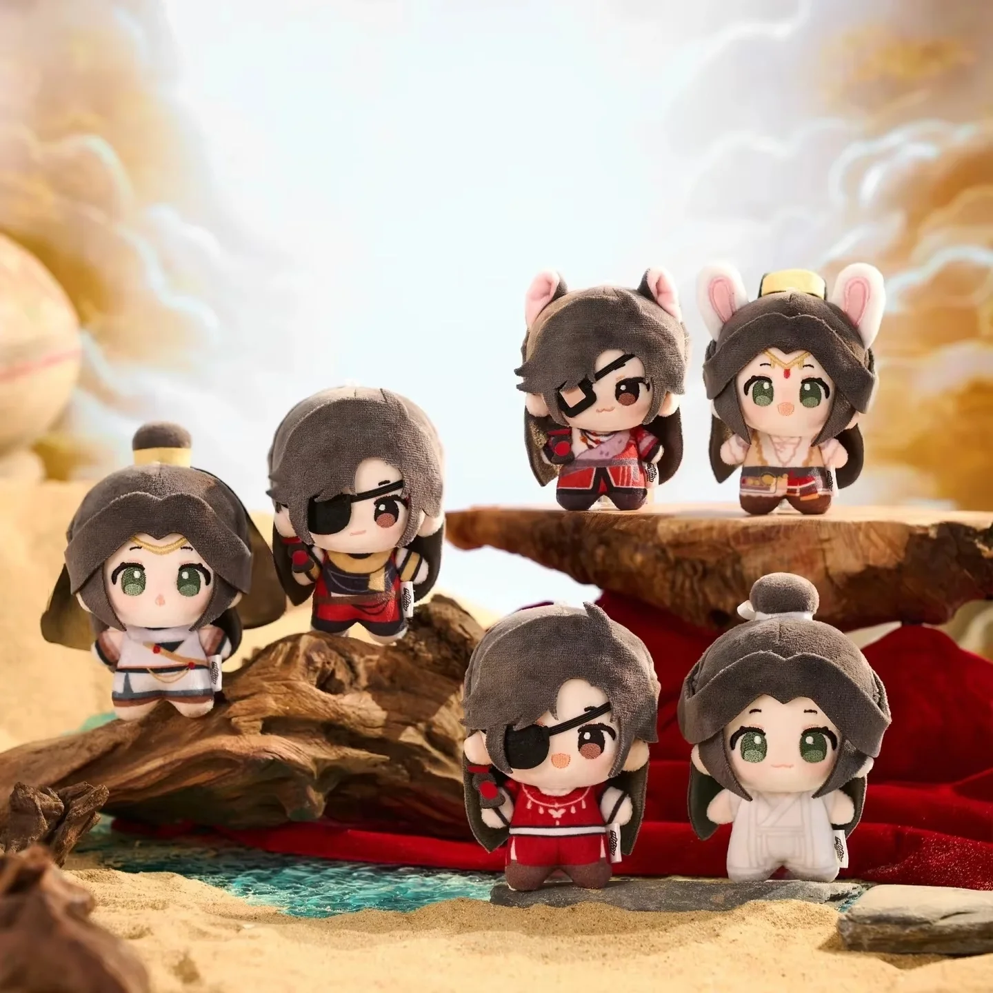 Ming Yue Lou Lan Series Tian Guan Ci Fu Плюшевая кукла-подвеска Мягкая игрушка-животное Xie Lian Hua Cheng Коллекционная для фанатов (art.: 3920ceed42c60) - 3920ceed42c60