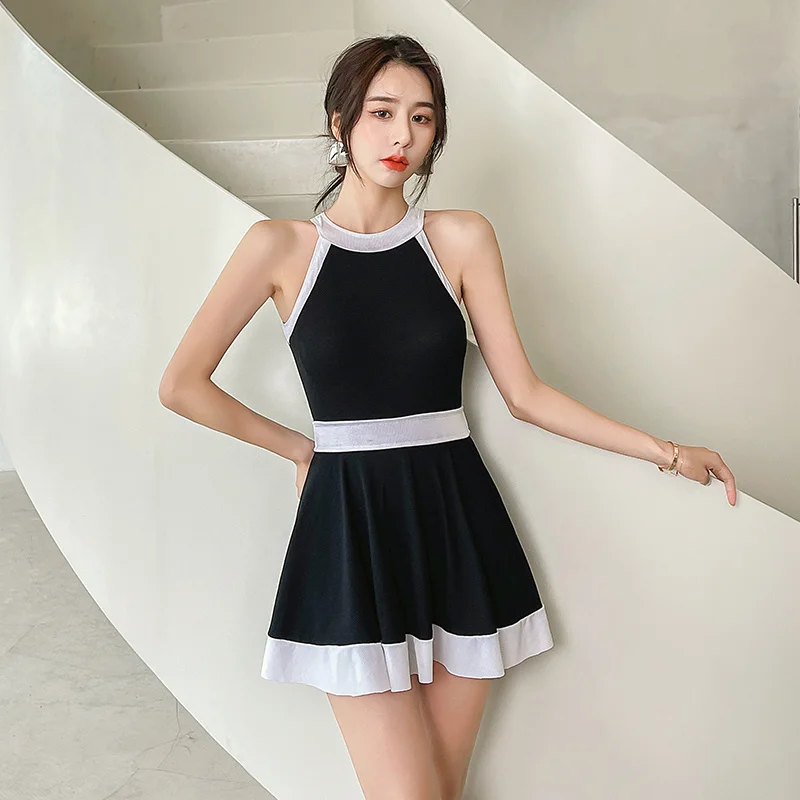 

Halter One Piece Swimwear Off Shoulder Swimsuit Women Body Suits Push Up Bathing Suit Sexy Open Back Monokini Bandage Beachwear