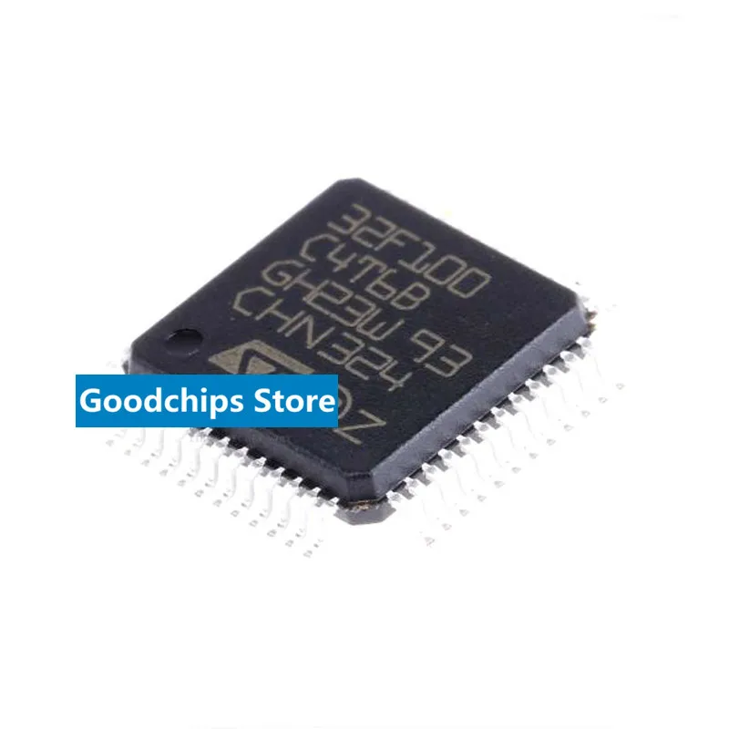 STM32F100C4T6B LQFP48 импортная оригинальная цена доступная и дешевая фотосессия STM32F100C4T6 |