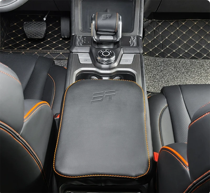 Чехол на подлокотник автомобиля, подходит для Jetour Shanhai T1 2024 2025, модифицированный автомобильный чехол переключения передач, центральная перчатка, аксессуары для салона автомобиля (art.: 3920d020deb30) - 3920d020deb30
