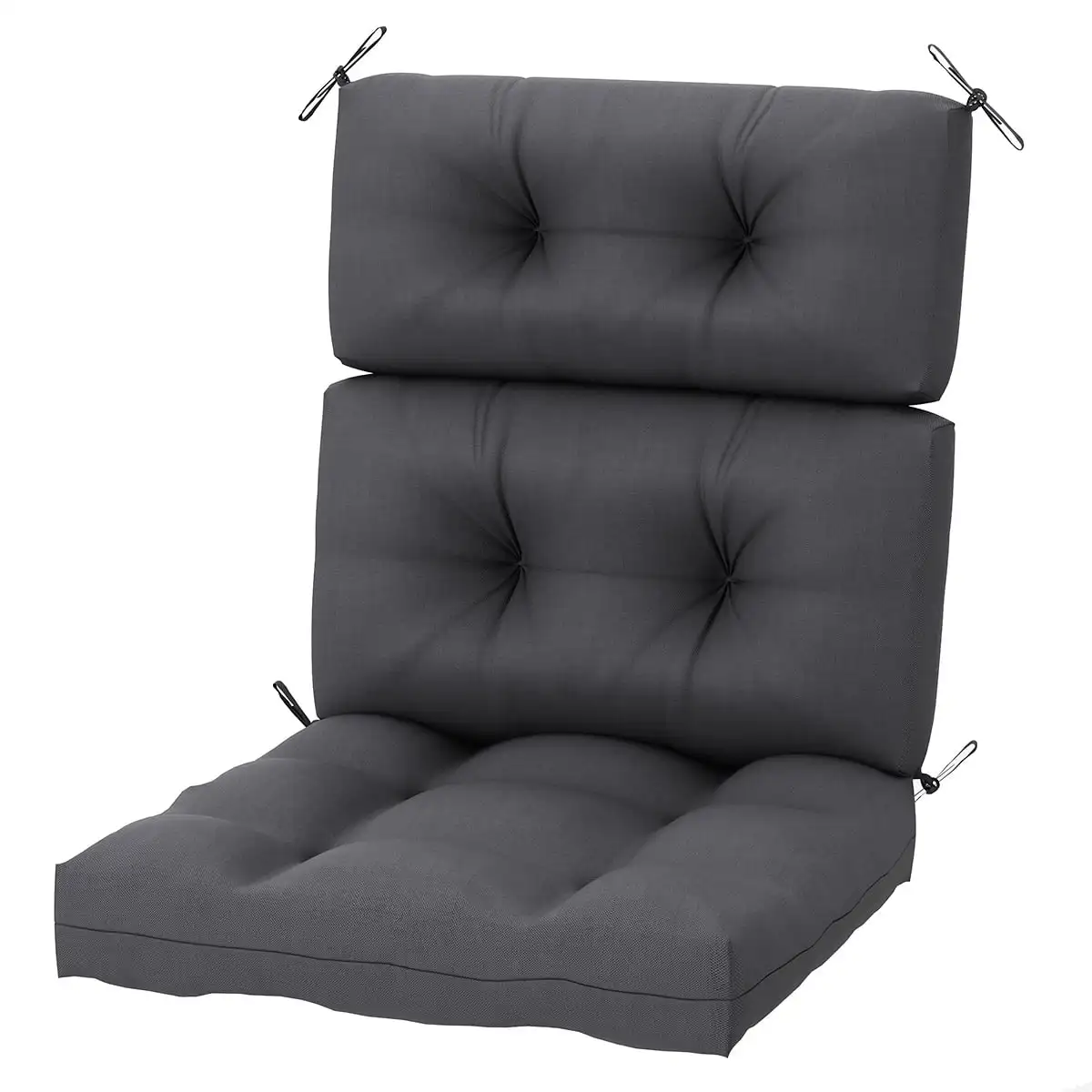 

45x22 in. Solid Soft Waterproof Outdoor High Back Patio Chair Cushion Outdoor Patio Chair Seating Cushion for Home Patio Garden,