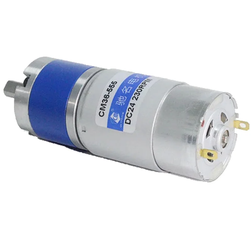 CM36-555 двигатель постоянного тока бесщеточный редукторный 36 мм высокий крутящий