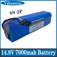 14 4v 7000mah midea sweeper m7 large capacity battery m71 m7pro vacuum cleaner 10 long life lithium battery