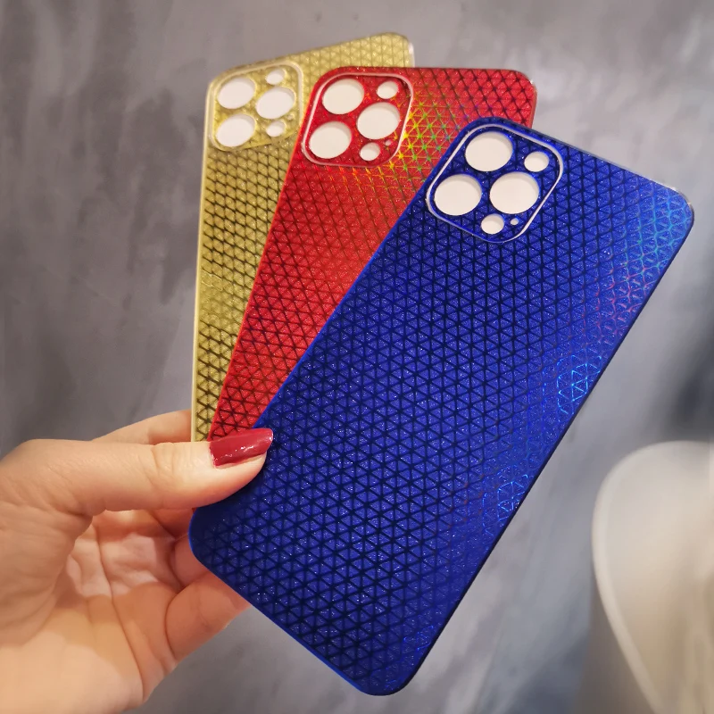 

9H Tempered Glass Mobile Phone Back Films for iphone 11 Pro 12 Pro Max X XS MAX XR Phone Back Full Cover Film Protector