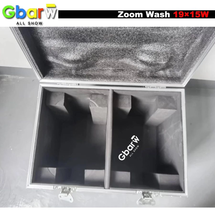 Чехол с подвижной головкой 19x15w Lyre Wash Zoom Rgbw LED Beam Spot Stage DMX Dj светильник s Disco |