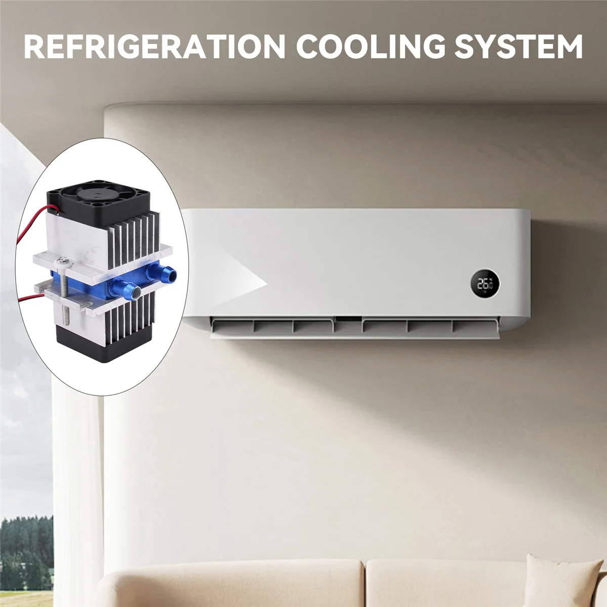 1 комплект мини-кондиционер сделай сам термоэлектрический охладитель Пельтье