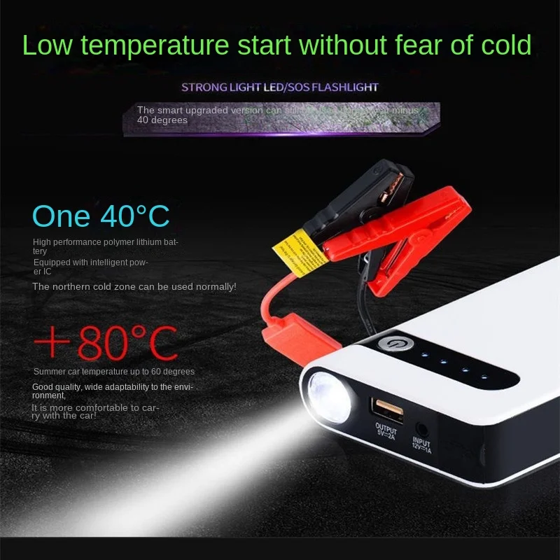 

Портативное зарядное устройство 20000 мАч 12 В, портативное автомобильное пусковое устройство, портативное зарядное устройство, Многофункцио...