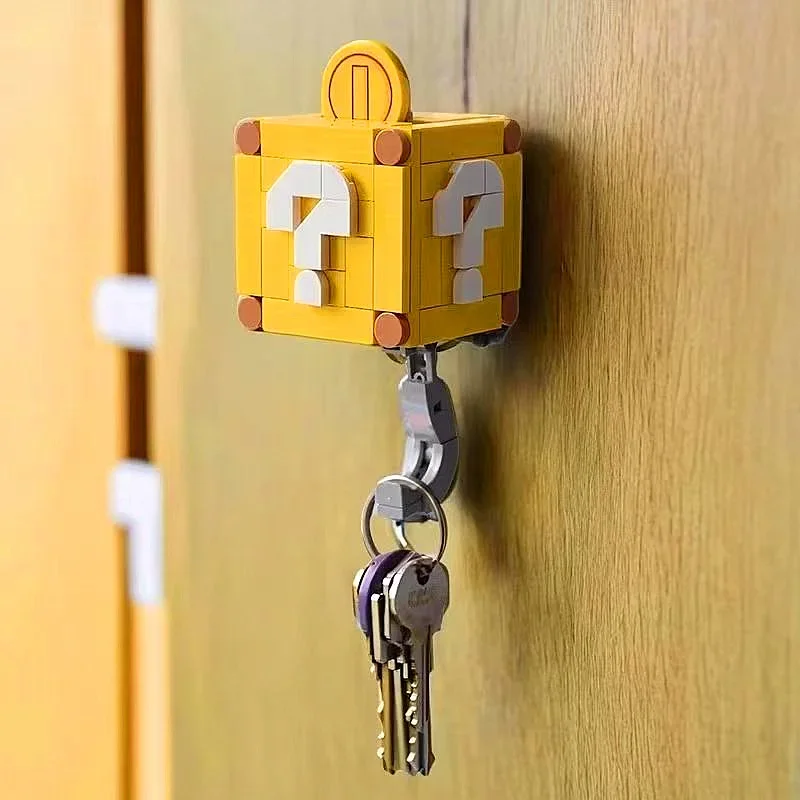 MINISO Mario Game Yoshy Brother Invincible Caps-Star Bob-omb Bomber Man Display Model Building Block Bricks Подарочный набор