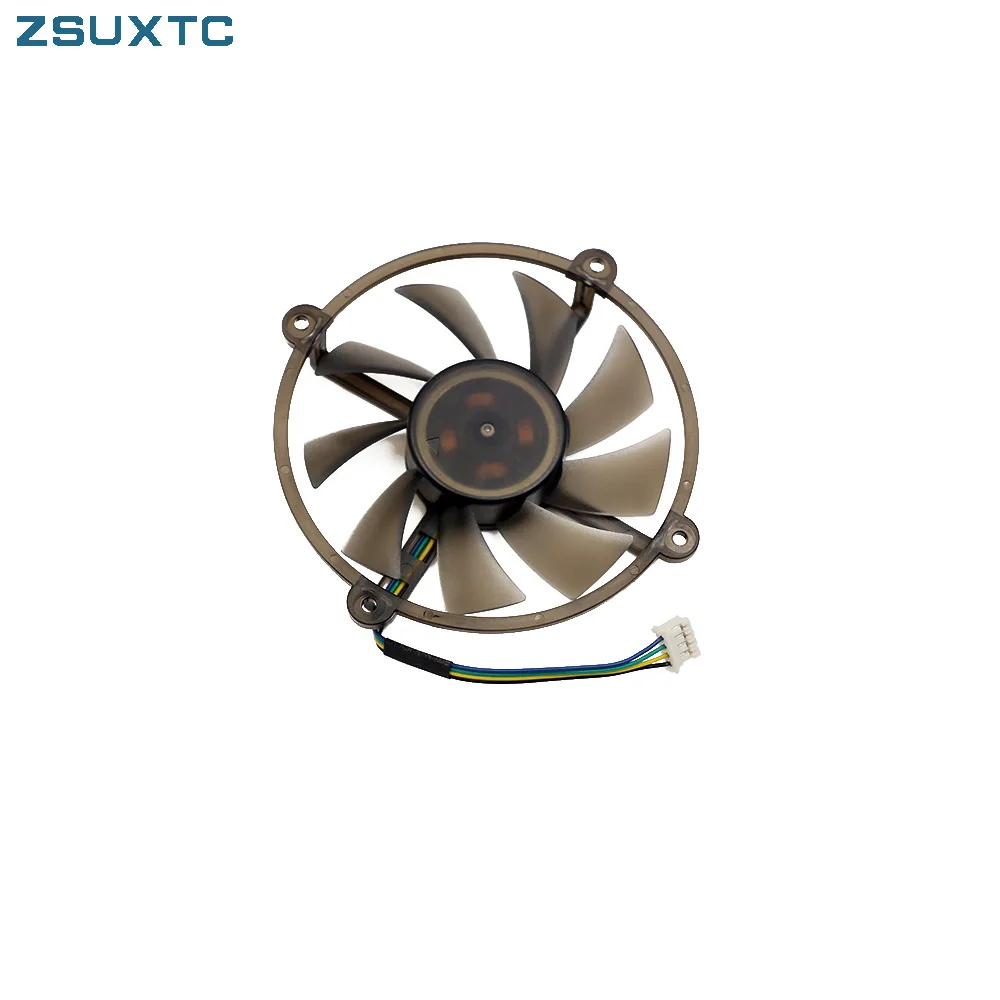 Вентилятор Охлаждения видеокарты для GALAXY GTS 250 GTX550Ti GTS450 D5, 4 контакта, 12 В, 0,35 А, 85 мм Вентилятор Охлаждения видеокарты для GALAXY GTS 250 GTX550Ti GTS450 D5, 4 контакта, 12 В, 0,35 А, 85 мм