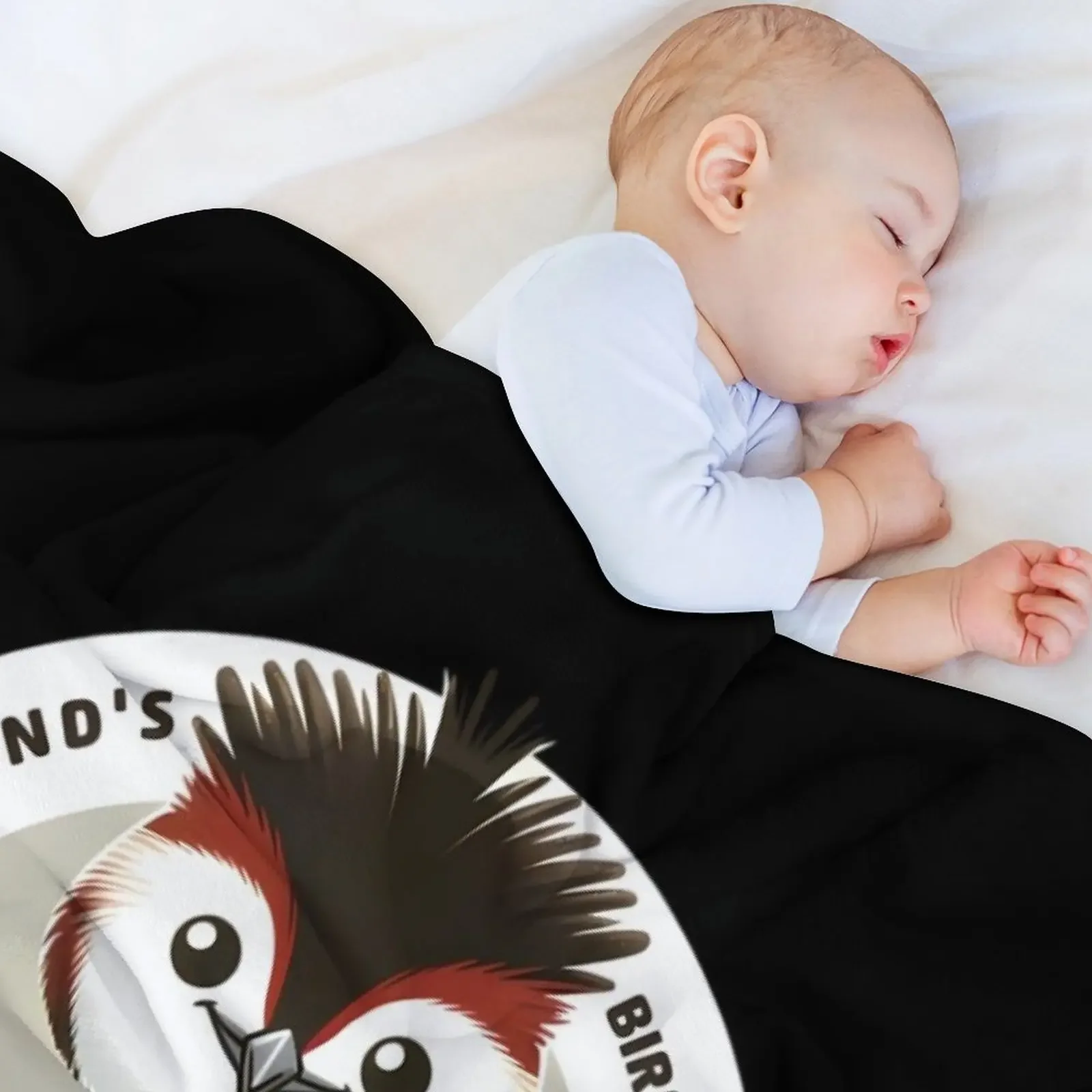 Одеяло Puteketeke Bird птица новозеландского века плед для кемпинга покрывала детской