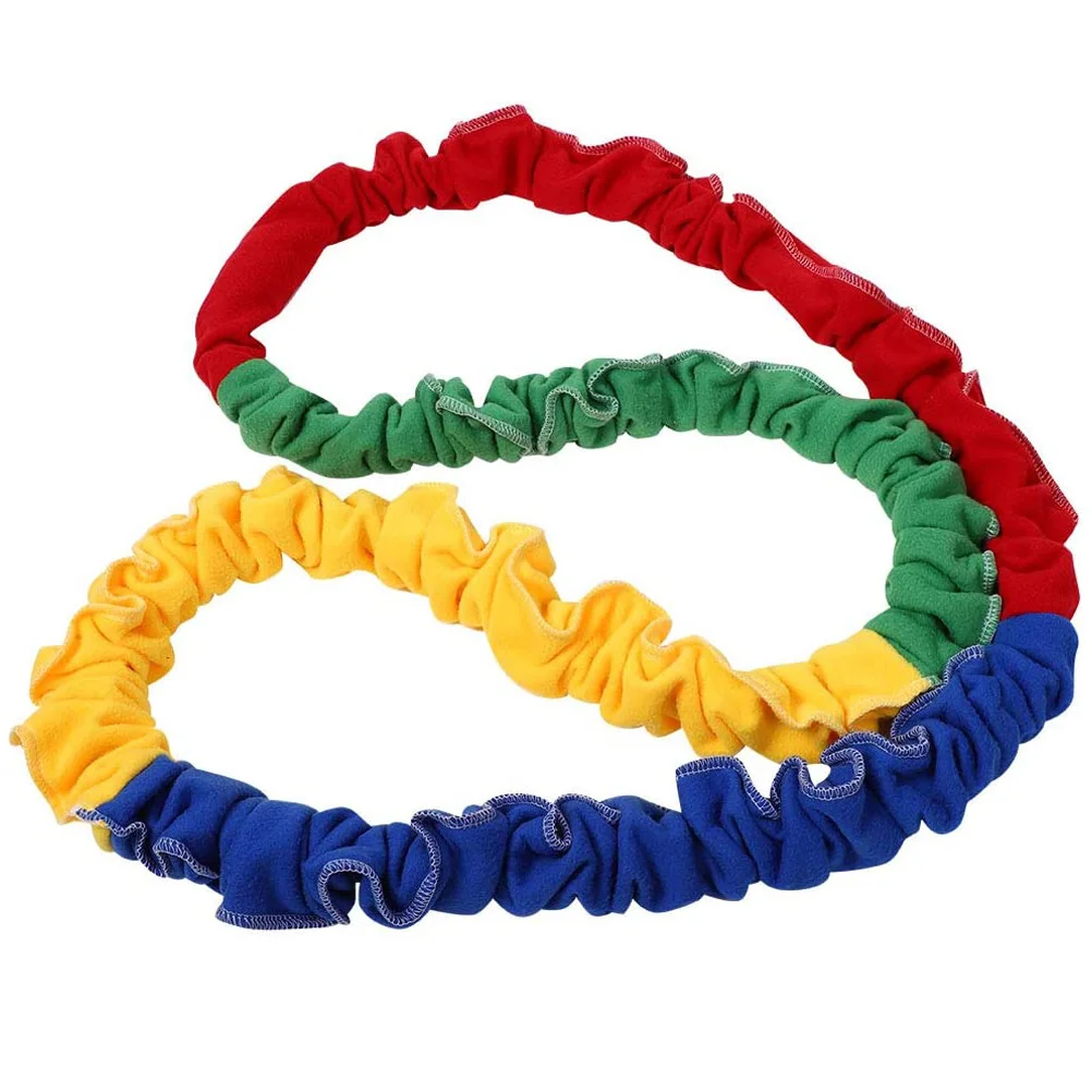

Stretch Bands Exercise Rally Ring Movement Stretchy Physical Education Equipment Outdoor Flannel Kids Primary School