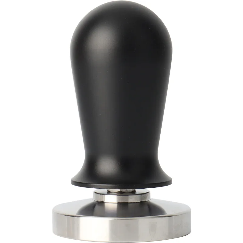 

Calibrated Espresso Coffee Tamper 30lb Spring Loaded Elastic Coffee Tamper Aluminum/Wooden Stainless Steel Coffee Powder Hammer