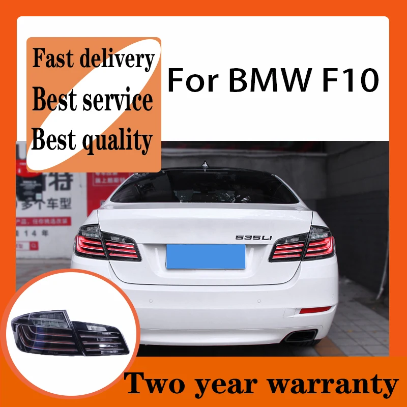 

For BMW 5 Series 2011-2016 F10 F18 tail light assembly 520 525 530 modified light guide driving light LED rear tail light