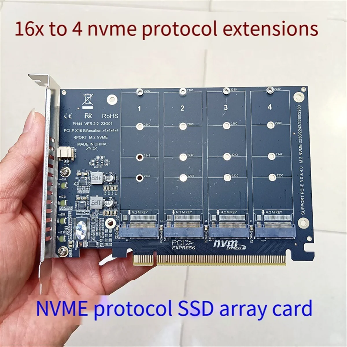 Карта расширения для жесткого диска протокол NVME карта памяти системная плата