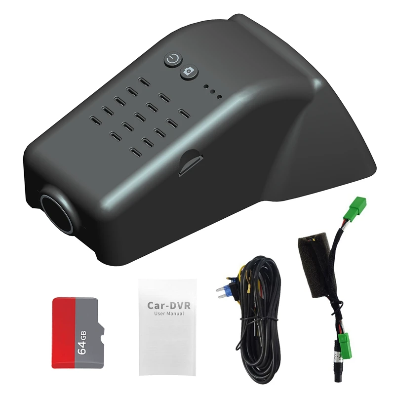 

Car DVR Recorder Camera 2160P HD 4K Front Cam 64GB Memory Auto Wifi Dashcam For Volvo C40 2022 XC40 2021-2022