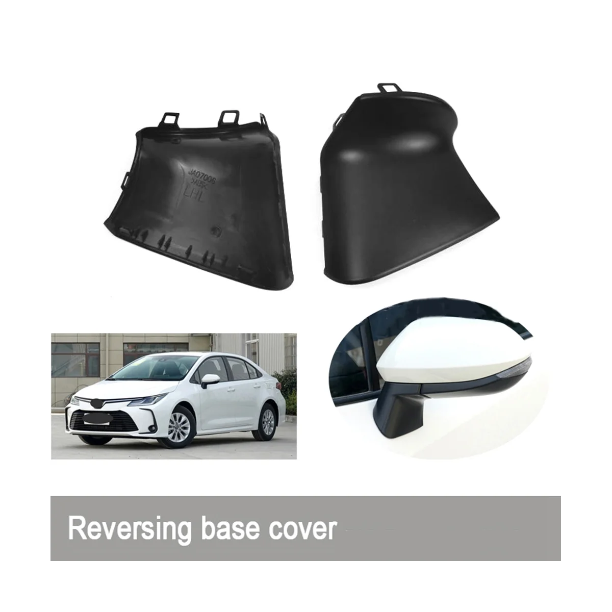 

Car Side Wing Mirror Cover Lower Bottom Holder Base for Toyota Corolla 2019-2022 Rearview Mirror Base Holder