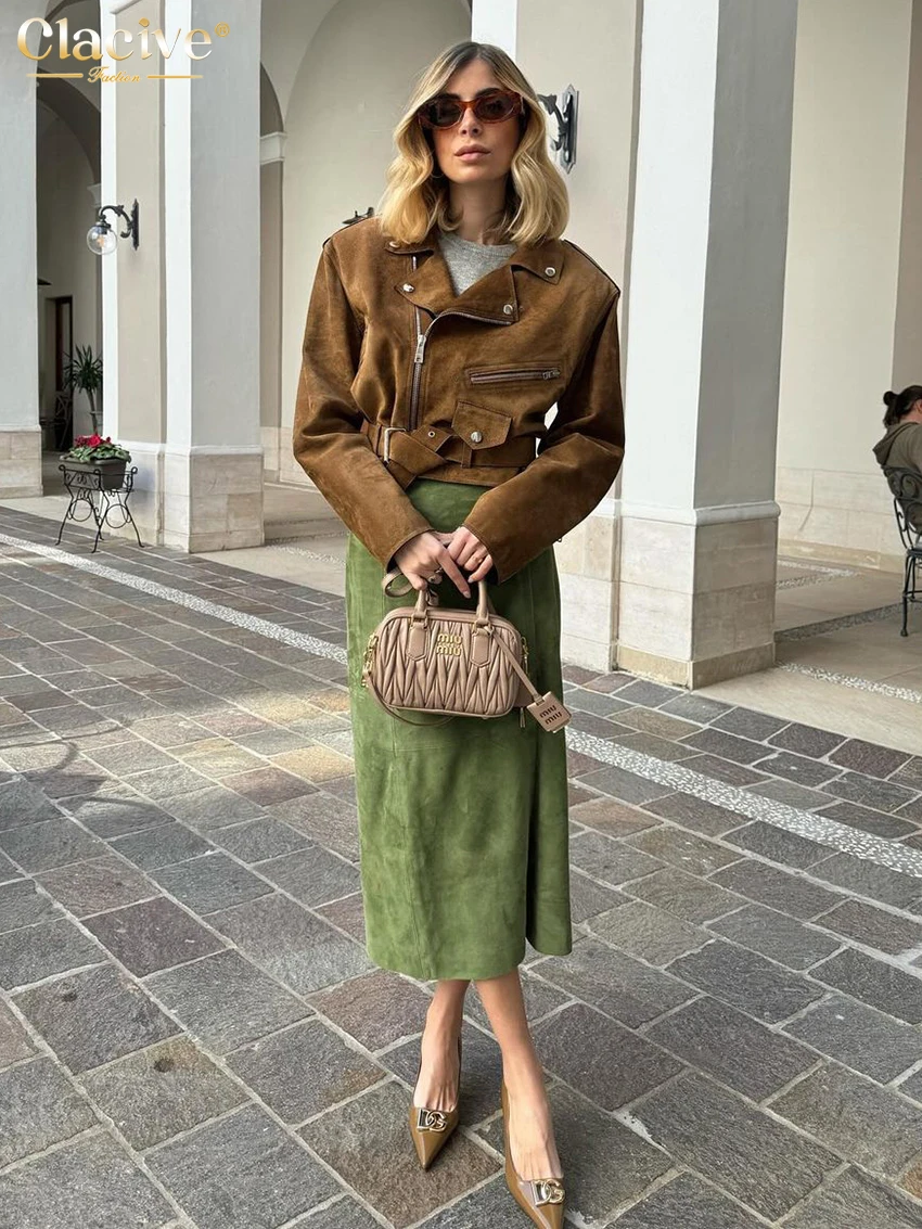 Женская юбка-миди Clacive Fahsion