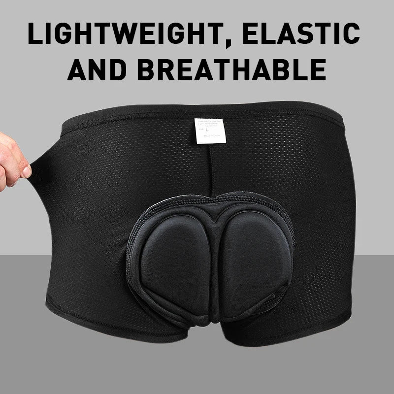 

Newest Men's Cycling Shorts Breathable Mesh Cycling Underwear Gel Pad Shockproof MTB Bike Shorts dropshipping Bicycle Underwear