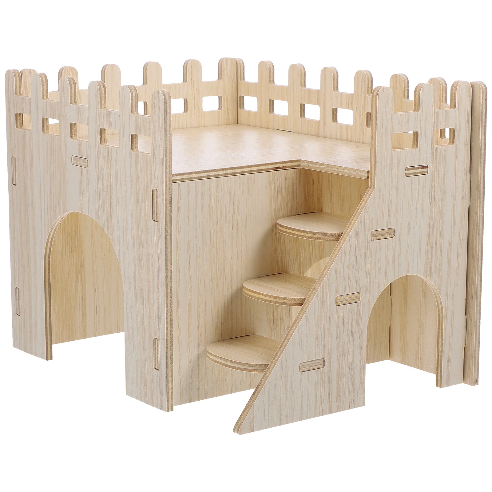 Лабиринт морской свинки клетка для маленьких животных убежище хомяка деревянная