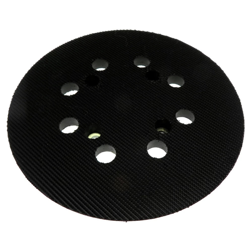 2pcs Sander Backing Pad 5 Inch 8 Dust Collection Hole Hook-&-loop Pad Plastic PU Polishing Disc Power Tool Accessories