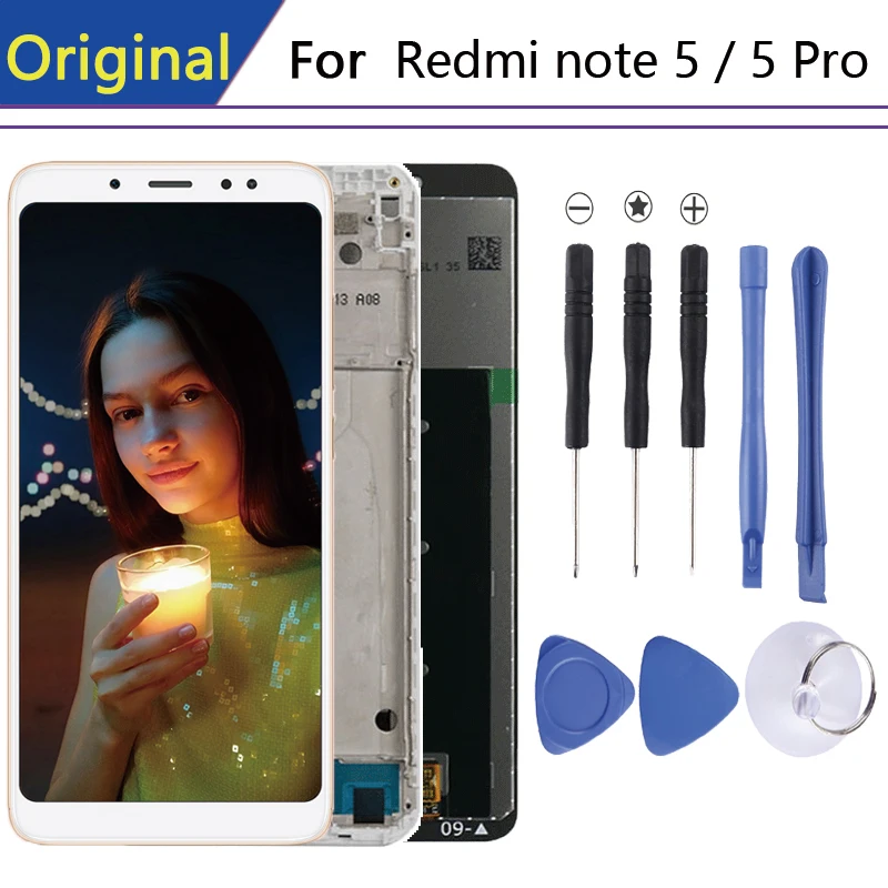 Оригинальный ЖК-дисплей 5 99 дюйма для Xiaomi Redmi Note pro сменный сенсорный экран детали