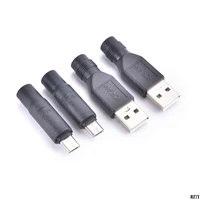 micro usb usb 2 0 male plug connectorto dc 3 51 35 4 01 7 mm female converter adapter laptop mobile phone power adapter
