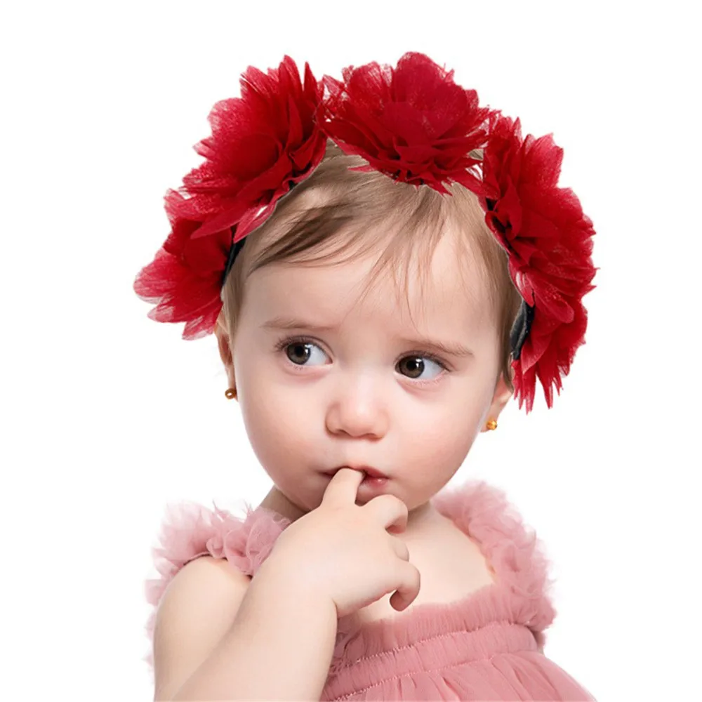 Рисунок 2 - Ободок Wecute детский с большим цветком