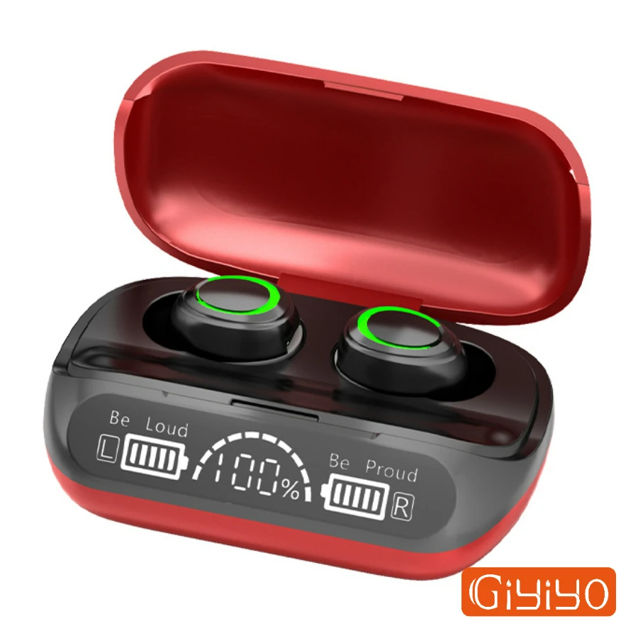 

Bluetooth Headset TWS Wireless touch digital display in-ear Y30 Bluetooth headset match phone
