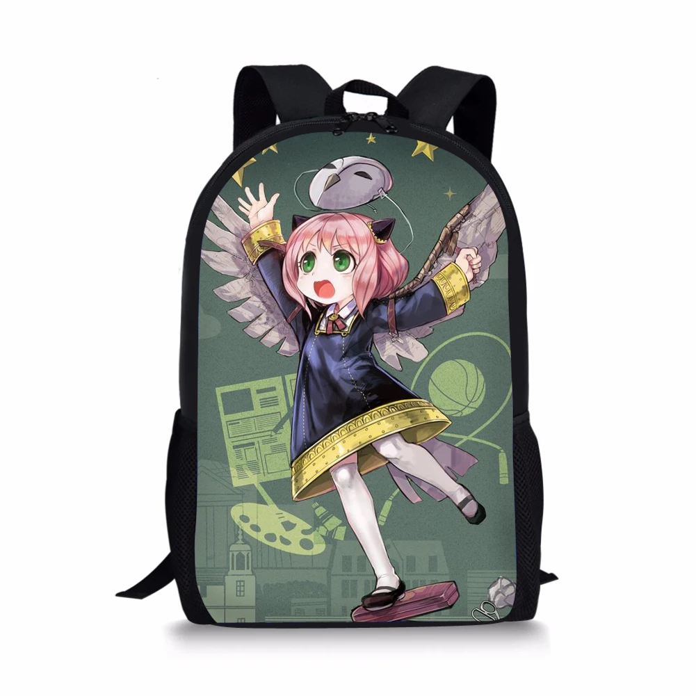 Spy Family Element Printing Pattern School Backpacks Personalized Kids Daypack New Design Rucksack for Teenager