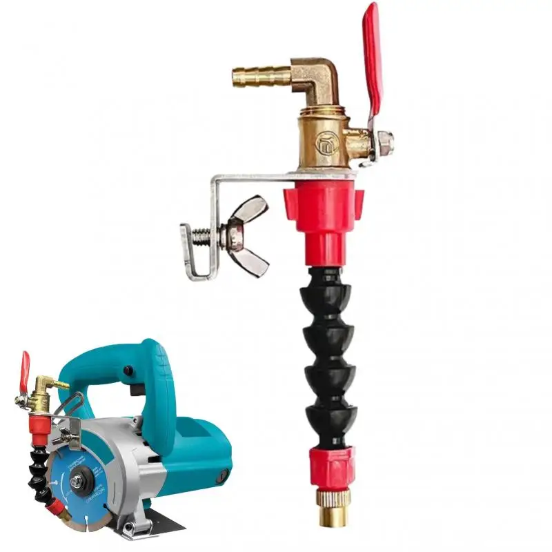 

Dust Remover Water Sprayer System Nozzle Coolant Misting Dust-proof For Marble Brick Tile Cutting Machine Angle Grinder Cutter