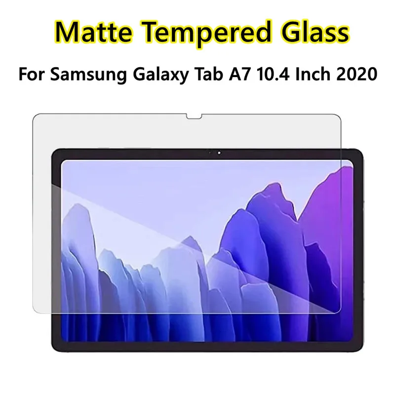 

Для Samsung Galaxy Tab A7 10,4 2020 матовое закаленное стекло Защита для экрана SM-T500 T505 T507 матовая защитная пленка с защитой от царапин