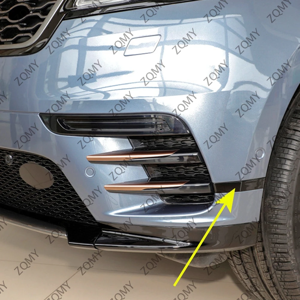 

2 шт. передний бампер автомобиля, боковая нижняя накладка для Land Rover Range Rover Velar 2018 2019 2020 2021 R-Dynamic и First Edition, модель