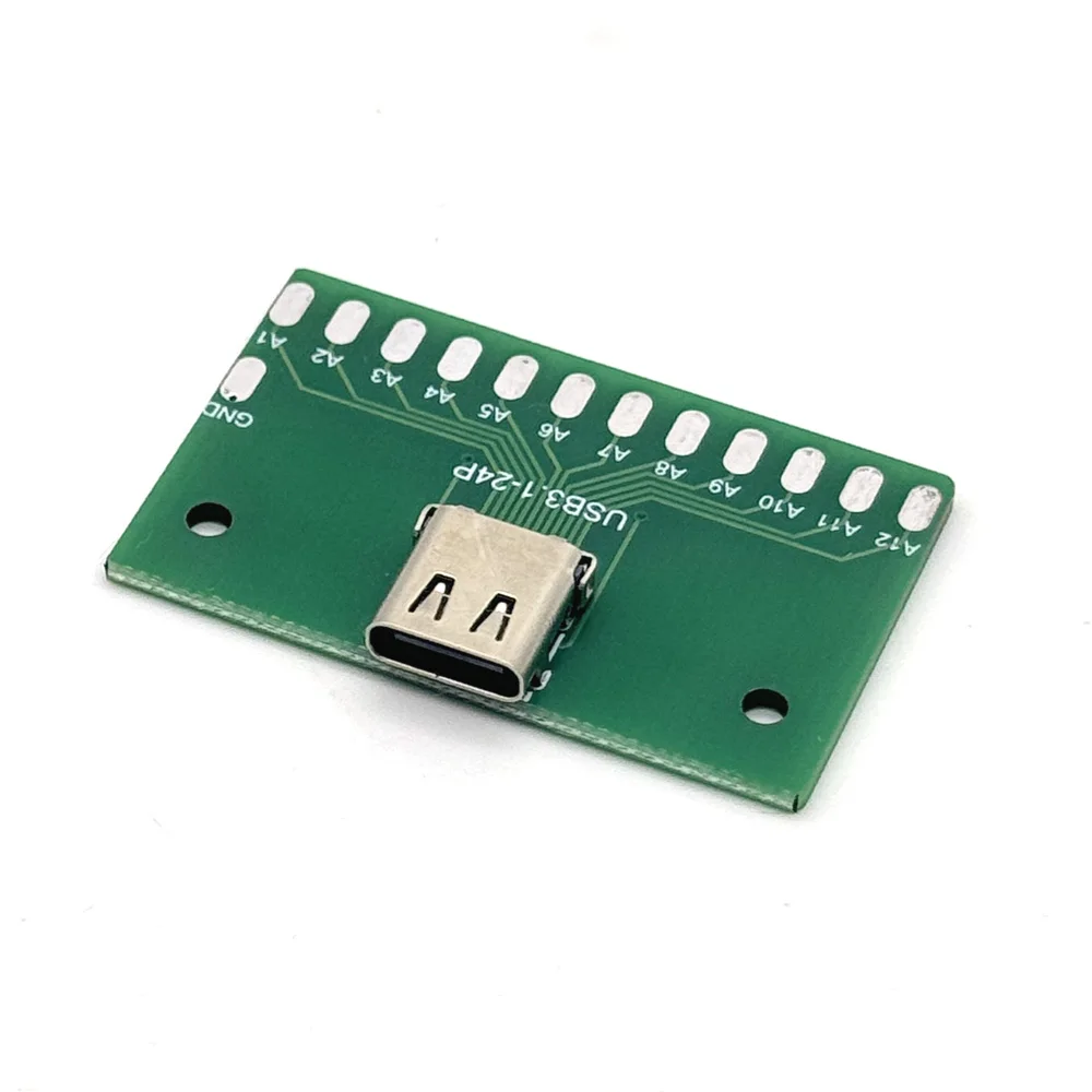 24 контакта USB 3.1 тестовая фотография Женский Тип C 24P 2,54 мм разъем для передачи данных проводной кабель (art.: 3920ca19009f3) - 3920ca19009f3