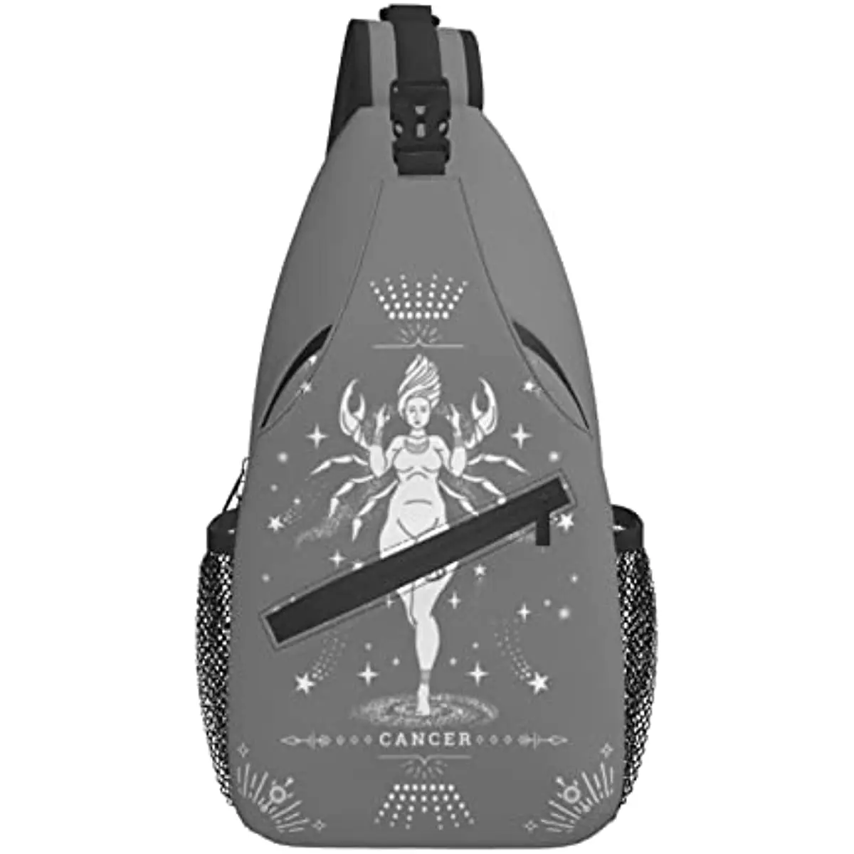 

Cancer Sling Bag Constellations Chest Bag Travel Hiking Crossbody Bag Daypack Outdoor Sports Bag For Women Men