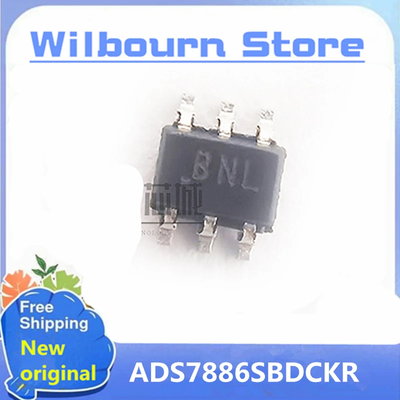 

1~10pcs/lot ADS7886SBDCKR Data converter ADS7886SBDCKT Available in stock