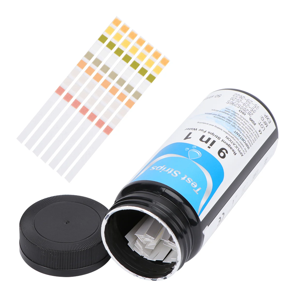 

50pcs Water Quality Aquarium PH Level Testing Papers Colorful