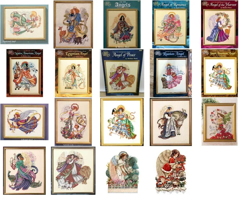 

Fairy Series Cross Stich Embroidery Set Electronic Drawing Cross Stich Needlework PDF By Email
