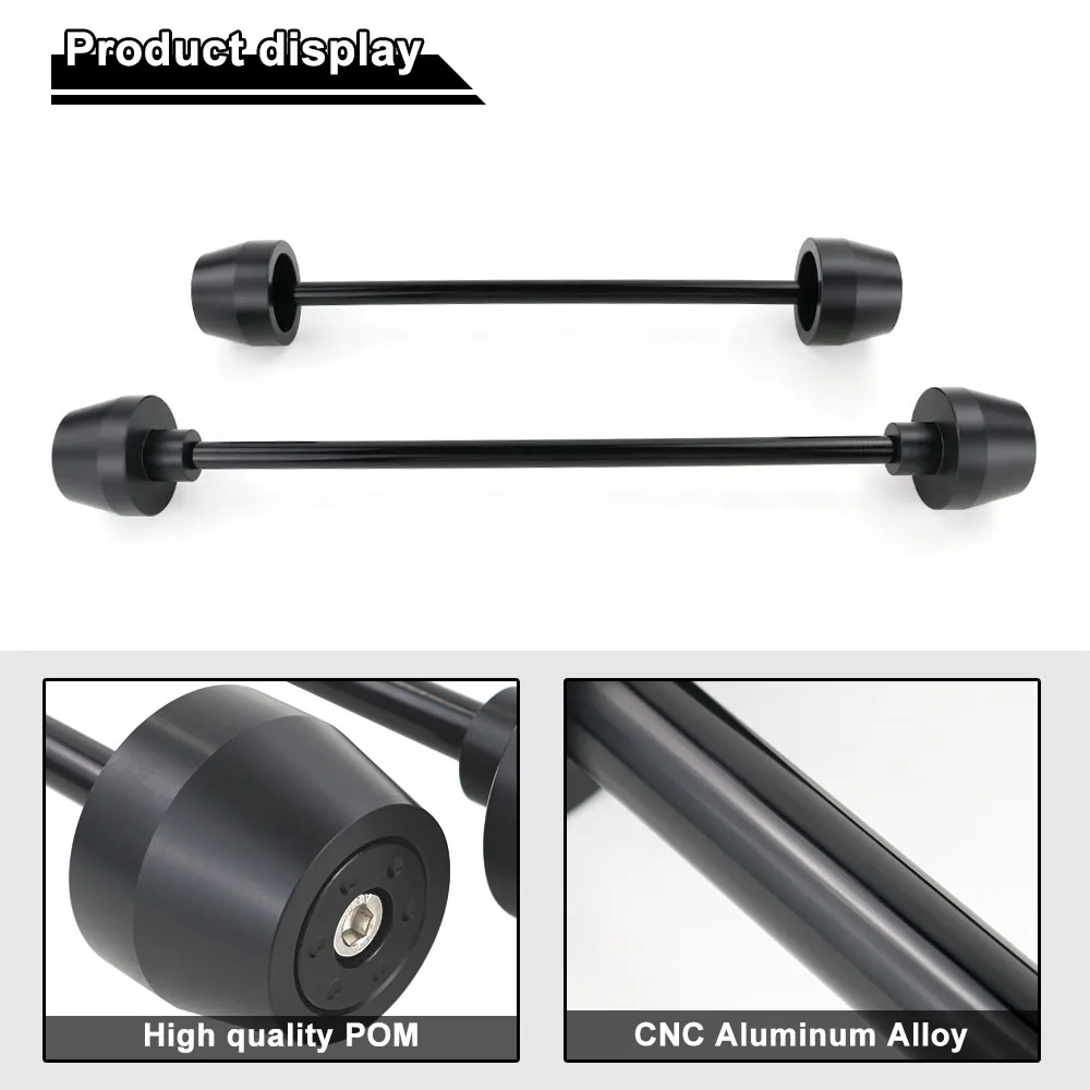 Подходит для KAWASAKI ZX6R ZX-6R 2009-2022 аксессуары мотоциклов передняя и задняя ось вилка