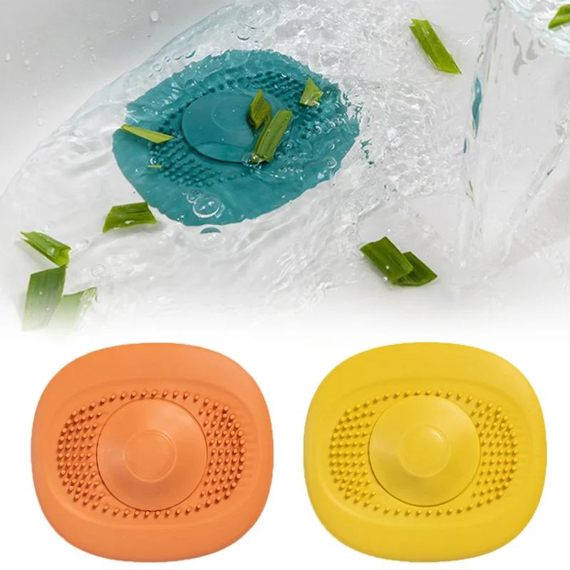 

Press Type Floor Drain Deodorant Cover Washbasin Sink Filter Hair Plug Deodorant Pipe Sealing Plug Kitchen/Bathroom Accessories