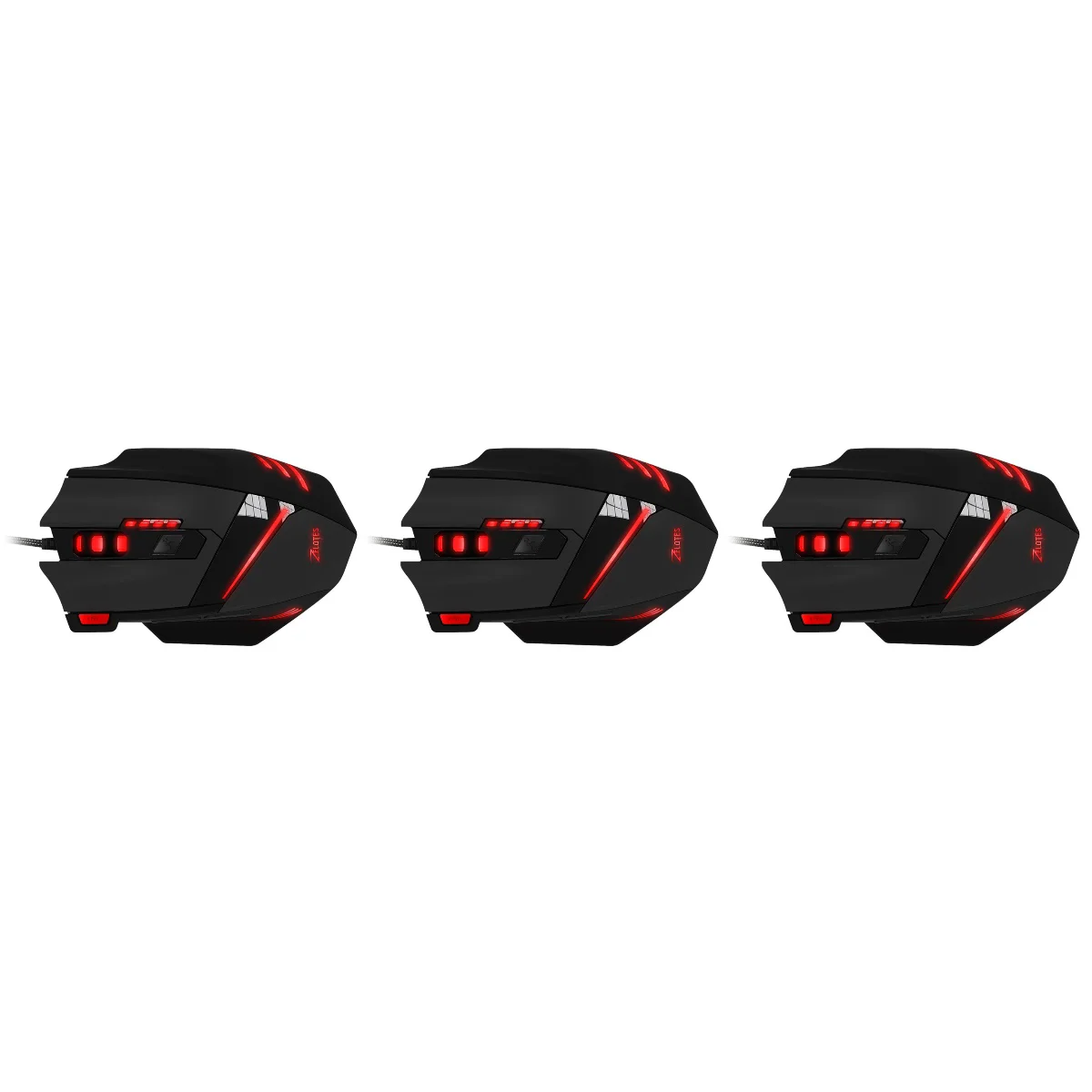 

3 pcs USB Gaming 7200 DPI Computer Mice Gaming Pro Gamer for PC Laptop